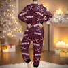 Custom Adult Onesie - Personalized Christmas Birthday Hockey Gifts For Hockey Lovers, Sports Fans, Sports Lovers - Born To Score