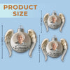 Custom Photo Acrylic Ornament - Personalized Christmas Memorial Sympathy Gifts For Loss Of Mom, Dad - Love And Light Beyond The Years