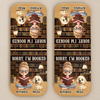 Custom Leather Magnetic Bookmark - Personalized Bookish Gifts For Book Lovers, Bookworms, Dog Cat Lovers - Stories With Paws