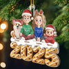 Custom Acrylic Ornament - Personalized Christmas Birthday Gifts For Family, Dog Cat Lovers - Perfect Christmas Love