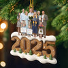Custom Photo Acrylic Ornament - Personalized Christmas Birthday Gifts For Mom, Dad, Brother, Sister, Kids - Cozy Xmas Crew