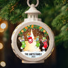 Custom Candlelight Lantern Ornament - Personalized Christmas Birthday Gifts For Mom, Dad, Brother, Sister, Kids - Love And Joy Fill Christmas New Arrival