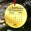 Custom Mirrored Acrylic Ornament - Personalized Memorial Sympathy Gifts For Loss Of Mom, Dad - Your Presence Still Glows