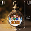 Custom Candlelight Lantern Ornament - Personalized Christmas Birthday Gifts For Mom, Dad, Brother, Sister, Kids - The Way We Belong