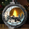 Custom Candlelight Lantern Ornament - Personalized Pet Christmas Memorial Sympathy Gifts For Dogs, Cats - Miss You In Every Quiet Moment