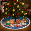 Custom Tree Skirt - Personalized Christmas Birthday Gifts For Mom, Dad, Brother, Sister, Kids - Love Warms Our Christmas Home