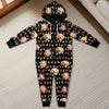 Custom Photo Adult Onesie - Personalized Christmas Birthday Gifts For Family, Dog Cat Lovers - Santa’s Favorite Weird Family