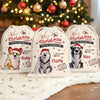 Custom Favor Bag - Personalized Christmas Birthday Gifts For Dog Lovers, Dog Dad And Mom - Paws Bring Joy This Christmas