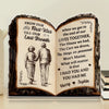 Custom Acrylic Plaque - Personalized Anniversary Wedding Gifts For Husband And Wife, Him And Her - Two Souls One Warm Light