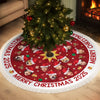 Custom Photo Tree Skirt - Personalized Christmas Birthday Gifts For Family, Dog Cat Lovers - Festive Faces, Furry Places