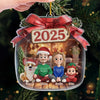 Custom Acrylic Ornament - Personalized Christmas Birthday Gifts For Family, Dog Cat Lovers - Our Kind Of Merry Madness