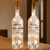 Custom Bottle Lamp - Personalized Anniversary Wedding Gifts For Husband And Wife, Him And Her - Our Love Shines Forever