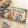 Custom Home Decor Decorative Mat - Personalized Christmas Birthday Gifts For Cat Lovers, Cat Mom And Dad - Home Of The Hairball Factory