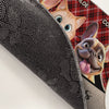 Custom Home Decor Decorative Mat - Personalized Christmas Birthday Gifts For Dog Cat Lovers, Dog Dad And Mom, Cat Owners - Furry And Festive Troublemakers