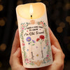 Custom LED Candle - Personalized Best Friend Birthday Gifts For Women, Besties, Sisters, BFF - Shine Through Every Storm