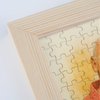 Custom Photo Watercolor Puzzle With Wooden Frame - Personalized Anniversary Wedding Gifts For Husband And Wife, Him And Her - Life’s Sweetest Puzzle, Complete With You
