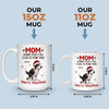 Custom Mug - Personalized Christmas Birthday Gifts For Dog Lovers, Dog Dad And Mom - Official Poop Manager Of The Year