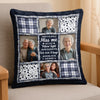 Custom Photo Pillow - Personalized Memorial Sympathy Gifts For Loss Of Mom, Dad - Heaven Says Hello