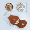 Custom Photo Pocket Hug - Personalized Pet Memorial Sympathy Gifts For Dogs, Cats - Missed But Never Forgotten