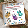Custom Full-Print Jewelry Dish - Personalized Best Friend Birthday Gifts For Women, Besties, Sisters, BFF - Shared Secrets Forever