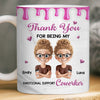 Custom Mug - Personalized Funny Gifts For Coworker, Work Bestie - Fueled By Meetings
