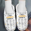 Custom Fluffy Slippers - Personalized Christmas Birthday Gifts For Mom, Dad, Grandma, Grandpa - Love Wrapped In Warmth