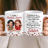 Custom Mug - Personalized Best Friend Birthday Gifts For Women, Besties, Sisters, BFF - Hearts That Just Get It
