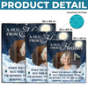 Custom Photo Quilt Blanket - Personalized Memorial Sympathy Gifts For Loss Of Mom, Dad - Memories Keep You Close Always