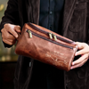 Custom Engraved Leather Toiletry Bag - Personalized Birthday Gifts For Son - Carry Confidence Wherever You Go