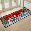 Custom Runner Rug - Personalized Christmas Birthday Gifts For Mom, Dad, Brother, Sister, Kids - Love Warms Our Winter Nights