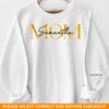 Mom, You Are My Guiding Star - Family Personalized Custom Unisex Sweatshirt With Design On Sleeve - Gift For Mom, Grandma