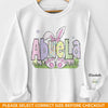 Grandma’s Love Is My Strength - Family Personalized Custom Unisex Sweatshirt, Hoodie With Design On Sleeve - Gift For Mom, Grandma