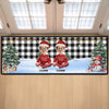 Custom Runner Rug - Personalized Christmas Birthday Gifts For Mom, Dad, Brother, Sister, Kids - Love Warms Our Winter Nights