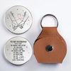 Custom Pocket Hug - Personalized Anniversary Wedding Gifts For Husband And Wife, Him And Her - You Make Life Feel Lighter