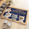 Custom Home Decor Decorative Mat - Personalized Birthday Gifts For Cat Lovers, Cat Mom And Dad - Hope You Like Cats