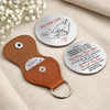 Custom Pocket Hug - Personalized Anniversary Wedding Gifts For Husband And Wife, Him And Her - Hold This When Missing Me