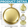 Custom Pocket Watch - Personalized Anniversary Wedding Gifts For Husband And Wife, Him And Her - Choosing You Again Today