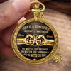 Custom Pocket Watch - Personalized Birthday Gifts For Brother - Forever Brothers Always