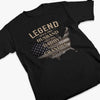 Custom Unisex T-shirt, Premium T-shirt, Hoodie - Personalized 4th Of July Gifts For Dad, Grandpa, Husband - Home Of The Brave