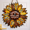 Custom Wood Sign - Personalized Birthday Gifts For Mom, Grandma - Forever Thankful For You