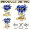 Custom Acrylic Plaque - Personalized Mother's Day Gifts For Mom, Grandma - Grandma Love Never Fades