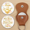 Custom Pocket Hug - Personalized Best Friend Birthday Gifts For Women, Besties, Sisters, BFF - Lucky To Have You