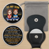 Custom Pocket Hug - Personalized Birthday Gifts For Mom, Son - Always Near You