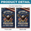 Custom Flag - Personalized America 250th Anniversary Gifts For Mom, Dad, Brother, Sister, Kids - Family Is Our Home