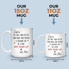 Custom Mug - Personalized Morher's Day Birthday Gifts For Daughter - Proud Of The Woman You Are