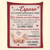 Manta Personalizada – Regalos Personalizados de Aniversario y Boda para Esposo y Esposa, Para Él y Para Ella – Juntos Se Siente Perfecto
