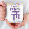 Custom Scrabble 3D Inflated Effect Printed Mug - Personalized Mother's Day Birthday Gifts For Mom, Grandma - Blessed This Mother’s Day