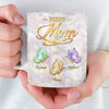 Custom 3D Inflated Effect Printed Mug - Personalized Mother's Day Birthday Gifts For Mom, Grandma - First My Mom, Forever My Hero