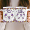 Custom Mug - Personalized Mother's Day Birthday Gifts For Mom, Grandma - First My Mom, Always My Safe Place