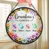 Custom Stained Glass Window Hanging Suncatcher - Personalized Mother's Day Gifts For Mom, Grandma - You Are My Forever Home
